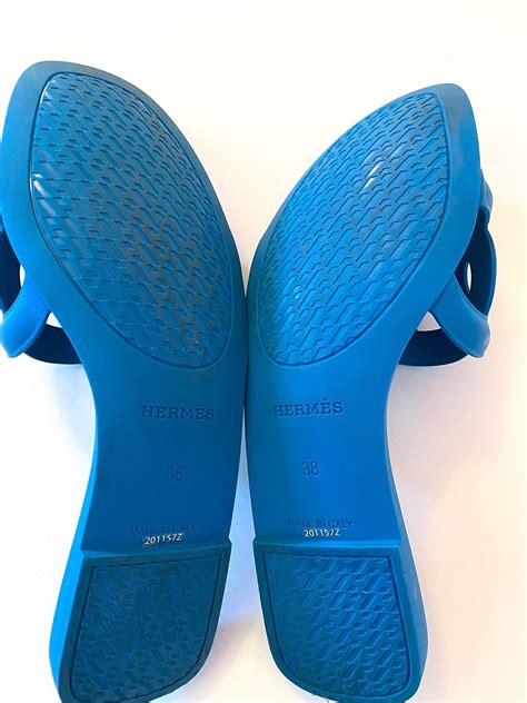 hermes plastic sandals